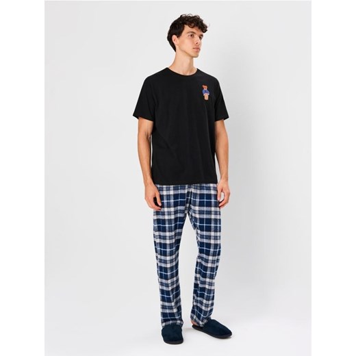 Sinsay - Bawełniana piżama dwuczęściowa - wielobarwny ze sklepu Sinsay w kategorii Piżamy męskie - zdjęcie 187276344