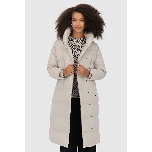 alife and kickin Płaszcz zimowy &quot;FleurAK&quot; w kolorze kremowym ze sklepu Limango Polska w kategorii Kurtki damskie - zdjęcie 187277722