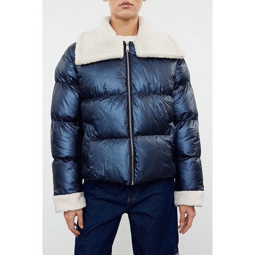 trendyol Kurtka zimowa w kolorze granatowym Trendyol L promocja Limango Polska