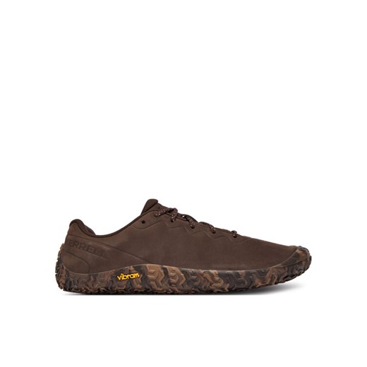 Sneakersy Merrell Vapor Glove 6 Ltr J068601 Brązowy ze sklepu eobuwie.pl w kategorii Buty sportowe męskie - zdjęcie 187278871