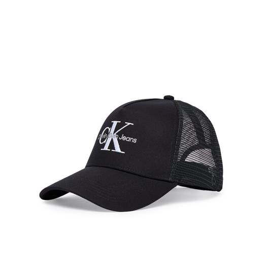 Czapka z daszkiem Calvin Klein Jeans Monologo LV04G5065G Czarny ze sklepu eobuwie.pl w kategorii Czapki z daszkiem męskie - zdjęcie 187278874