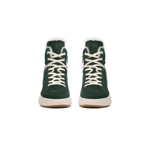 Trzewiki Rieker Revolution Lifestyle W1771-54 Zielony Rieker Revolution Lifestyle 38 eobuwie.pl