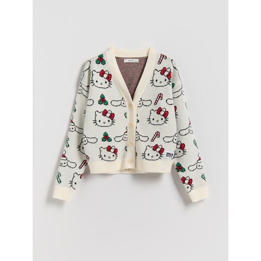 Reserved - Kardigan Hello Kitty and Friends - wielobarwny Reserved 140 (9 lat) Reserved