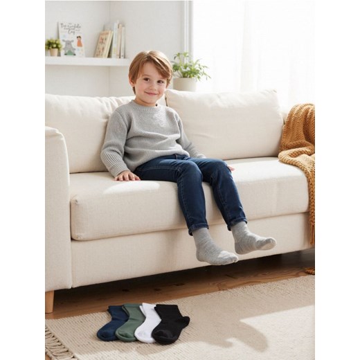 Sinsay - Skarpetki 5 pack - wielobarwny - id: 241GS-MLC - marki Sinsay - 187280691 Sinsay - Skarpetki 5 pack - wielobarwny ze sklepu Sinsay w kategorii Skarpetki dziecięce - zdjęcie 187280691