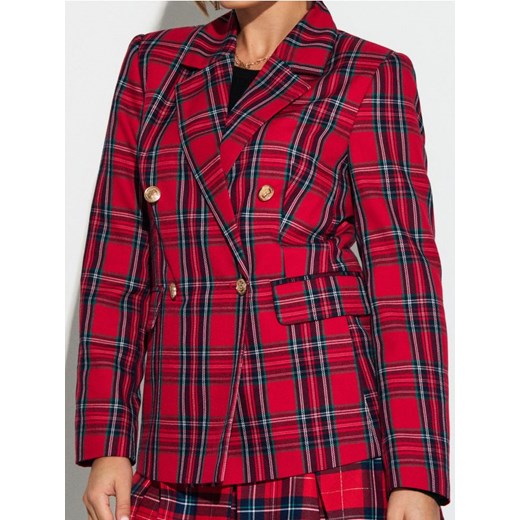 Sinsay - Żakiet w kratę z ozdobnymi guzikami - wielobarwny ze sklepu Sinsay w kategorii Marynarki damskie - zdjęcie 187280710