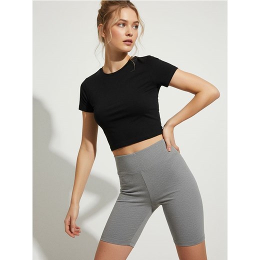 Sinsay - Kolarki - szary ze sklepu Sinsay w kategorii Szorty - zdjęcie 187280713