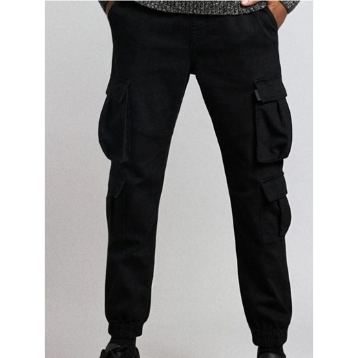 Sinsay - Jeansy cargo - czarny ze sklepu Sinsay w kategorii Jeansy męskie - zdjęcie 187280721
