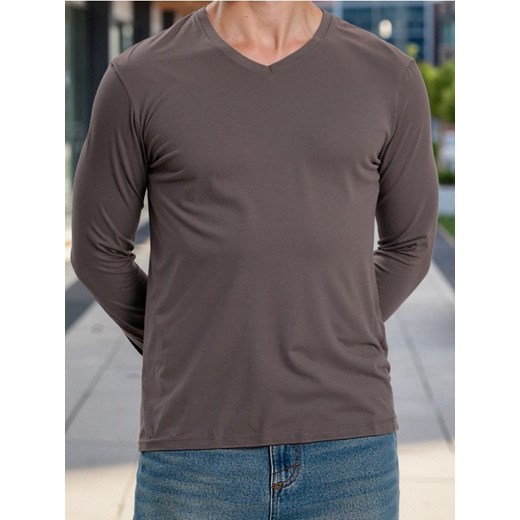 Sinsay - Bawełniana koszulka basic - green spruce ze sklepu Sinsay w kategorii T-shirty męskie - zdjęcie 187280763