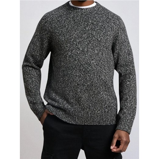 Sinsay - Sweter basic - czarny ze sklepu Sinsay w kategorii Swetry męskie - zdjęcie 187280790