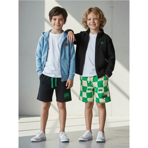 Sinsay - Szorty 2 pack Batman - wielobarwny ze sklepu Sinsay w kategorii Spodenki chłopięce - zdjęcie 187280803