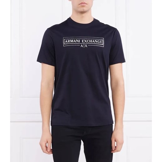 Armani Exchange T-shirt | Regular Fit ze sklepu Gomez Fashion Store w kategorii T-shirty męskie - zdjęcie 187280901