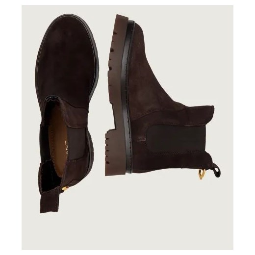 Gant Skórzane sztyblety Aligrey Gant 41 Gomez Fashion Store