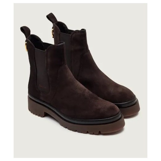 Gant Skórzane sztyblety Aligrey Gant 40 Gomez Fashion Store