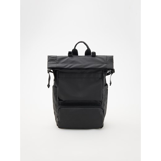 Reserved - Wodoodporny plecak - czarny Reserved ONE SIZE okazja Reserved