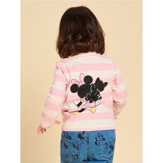 Sinsay - Koszulka z długimi rękawami Minnie Mouse - kremowy - id: 138FT-01X - marki Sinsay - 187281983 Sinsay - Koszulka z długimi rękawami Minnie Mouse - kremowy ze sklepu Sinsay w kategorii Bluzki dziewczęce - zdjęcie 187281983