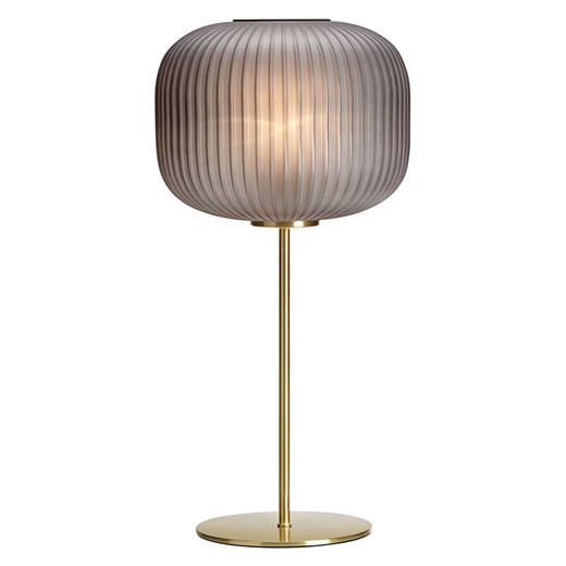 Marksljöd Lampa stołowa &quot;Sober&quot; w kolorze szarym - wys. 50 x Ø 25 cm ze sklepu Limango Polska w kategorii Oświetlenie - zdjęcie 187282094