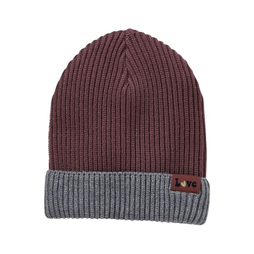 vertbaudet Czapka w kolorze szaro-bordowym - id: 17555444 - marki Vertbaudet - 187282171 vertbaudet Czapka w kolorze szaro-bordowym ze sklepu Limango Polska w kategorii Czapki dziecięce - zdjęcie 187282171