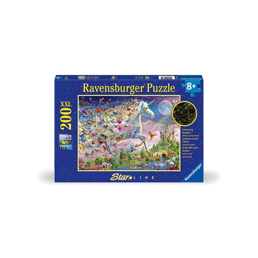 Ravensburger 200-częściowe puzzle "Glowing Butterfly Unicorn" - 8+ - id: 17651295 - marki Ravensburger - 187282250 Ravensburger 200-częściowe puzzle "Glowing Butterfly Unicorn" - 8+ ze sklepu Limango Polska w kategorii Puzzle - zdjęcie 187282250