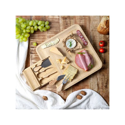 COOK CONCEPT 5-częściowy zestaw w kolorze jasnobrązowym do sera Cook Concept onesize promocja Limango Polska