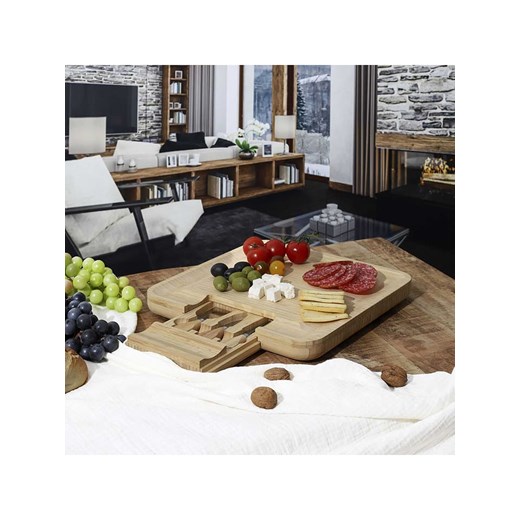 COOK CONCEPT 5-częściowy zestaw w kolorze jasnobrązowym do sera Cook Concept onesize okazyjna cena Limango Polska