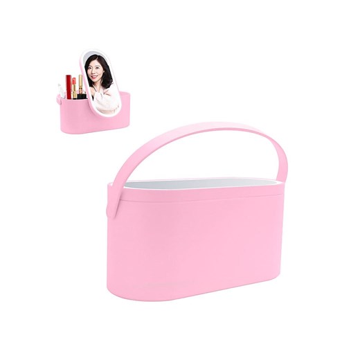 DAM Lustro kosmetyczne LED w kolorze jasnoróżowym ze sklepu Limango Polska w kategorii Lustra - zdjęcie 187282432