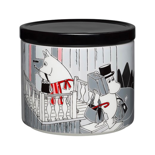 Moomin Pojemnik "Adventure Move" w kolorze czarno-szarym - 700 ml onesize okazyjna cena Limango Polska