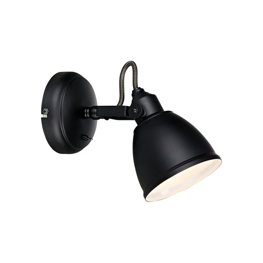 Marksljöd Lampa ścienna &quot;Fjällbacka&quot; w kolorze czarnym - 12 x 17 x 19,5 cm ze sklepu Limango Polska w kategorii Oświetlenie - zdjęcie 187282502
