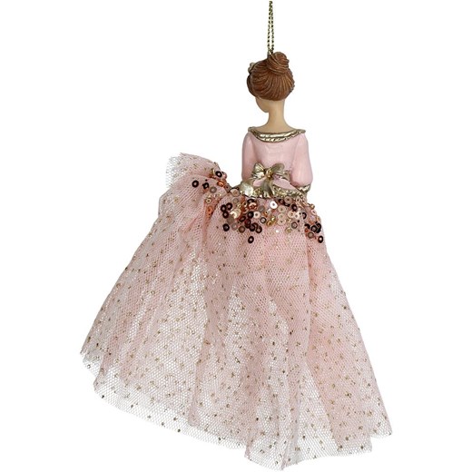 Kersten Ozdoba choinkowa &quot;Lady&quot; w kolorze jasnoróżowym - wys. 15,6 cm Kersten onesize Limango Polska promocyjna cena