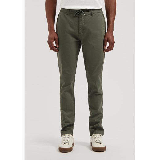 DSTREZZED Spodnie chino w kolorze khaki ze sklepu Limango Polska w kategorii Spodnie męskie - zdjęcie 187282953