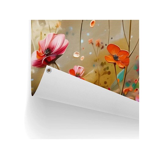 Orangewallz Zewnętrzny druk artystyczny &quot;Summer Flowers&quot; Orangewallz 50x70 cm promocja Limango Polska