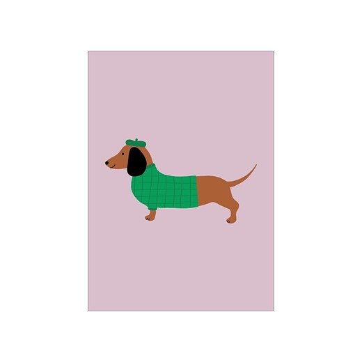 Poster &amp; Frame Druk artystyczny &quot;Dachshund&quot; ze sklepu Limango Polska w kategorii Obrazy - zdjęcie 187283462