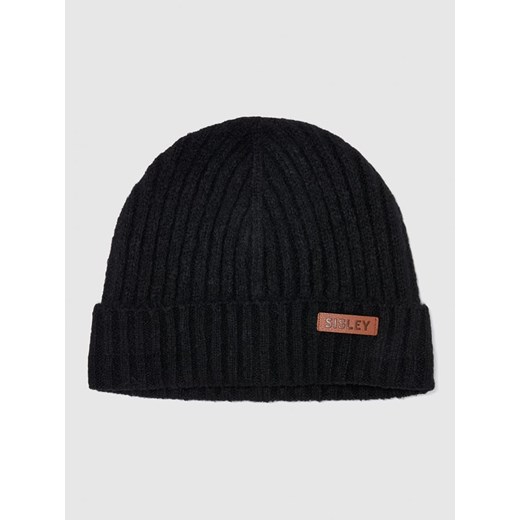 Sisley Czapka w kolorze czarnym ze sklepu Limango Polska w kategorii Czapki dziecięce - zdjęcie 187283750