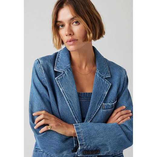 Levi&apos;s Blezer dżinsowy w kolorze niebieskim S Limango Polska okazyjna cena