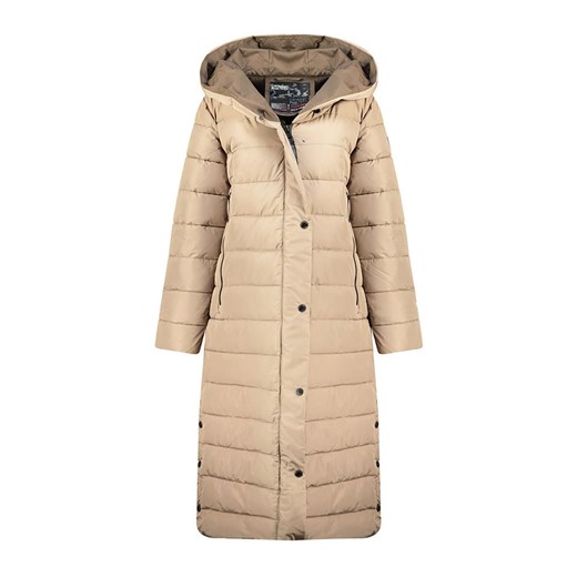 Canadian Peak Płaszcz pikowany &quot;Constanceak&quot; w kolorze beżowym ze sklepu Limango Polska w kategorii Kurtki damskie - zdjęcie 187283880