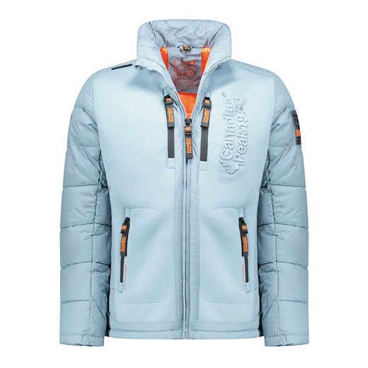 Canadian Peak Kurtka pikowana &quot;Beackweak&quot; w kolorze błękitnym ze sklepu Limango Polska w kategorii Kurtki męskie - zdjęcie 187283901