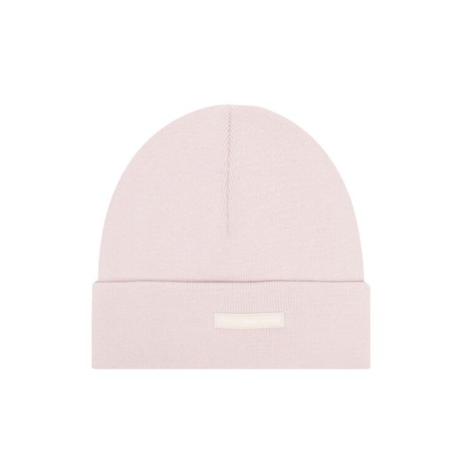 Czapka Calvin Klein Inst Patch Beanie K60K612322 Różowy ze sklepu eobuwie.pl w kategorii Czapki zimowe damskie - zdjęcie 187284002