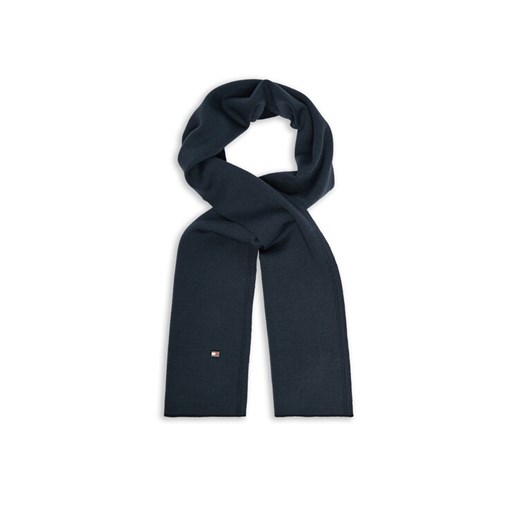 Szalik Tommy Hilfiger AM0AM12839 Granatowy ze sklepu eobuwie.pl w kategorii Szaliki męskie - zdjęcie 187284030