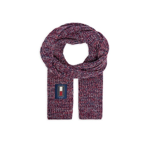 Szalik Tommy Hilfiger AM0AM12835 Granatowy ze sklepu eobuwie.pl w kategorii Szaliki męskie - zdjęcie 187284043