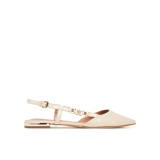 Baleriny Guess FLTFR2 PAF05 Écru - id: 0000305261625 - marki Guess - 187284052 Baleriny Guess FLTFR2 PAF05 Écru ze sklepu eobuwie.pl w kategorii Sandały damskie - zdjęcie 187284052