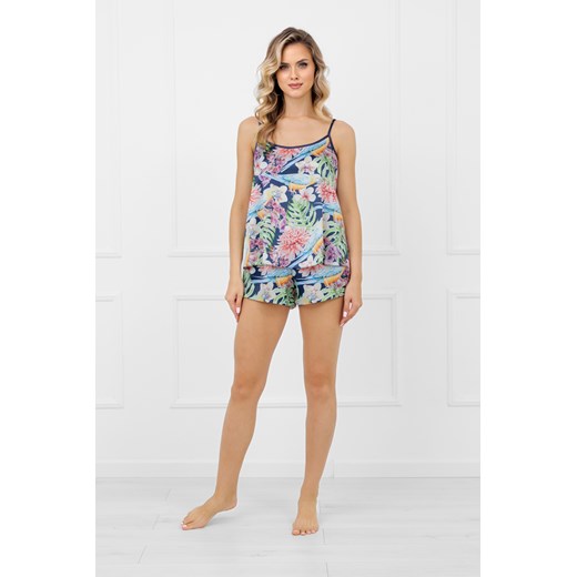 Polinezja piżama damska wąskie ramiączko, krótkie spodnie ze sklepu italianfashion w kategorii Piżamy damskie - zdjęcie 187284713