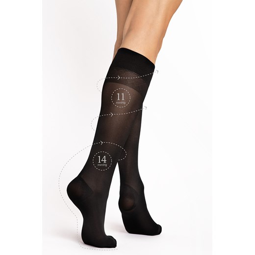 Podkolanówki Fiore Travel 30 DEN M2107 black ze sklepu kontri.pl w kategorii Podkolanówki - zdjęcie 187284742