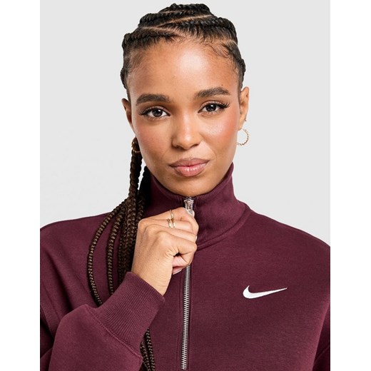 NIKE BLUZA ROZPINANA Z KAPTUREM W NSW PHNX FLC CRP - id: DQ5767-652 - marki Nike - 187284864 NIKE BLUZA ROZPINANA Z KAPTUREM W NSW PHNX FLC CRP ze sklepu JD Sports  w kategorii Bluzy damskie - zdjęcie 187284864