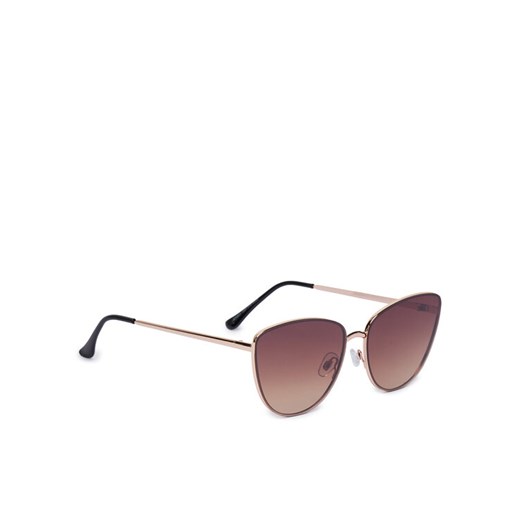 JENNY Okulary przeciwsłoneczne 4WF-016-SS25 Złoty ze sklepu MODIVO w kategorii Okulary przeciwsłoneczne damskie - zdjęcie 187285451