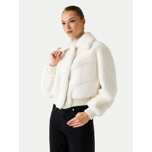 Marciano Guess Futro 5BGL11 7375A Biały Regular Fit ze sklepu MODIVO w kategorii Kurtki damskie - zdjęcie 187285512