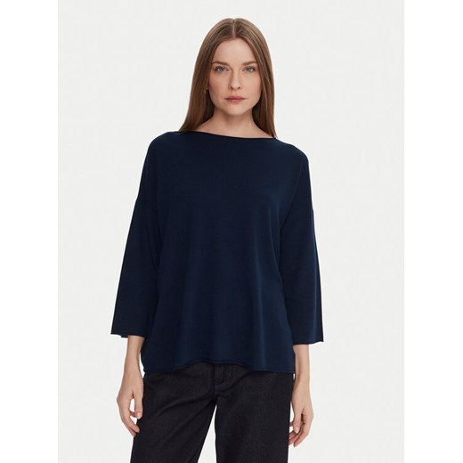 Kontatto Sweter 3M0801C Granatowy Regular Fit ze sklepu MODIVO w kategorii Swetry damskie - zdjęcie 187285542