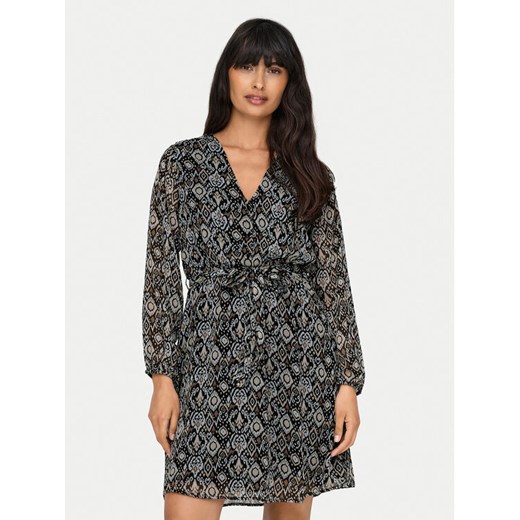 ONLY Sukienka codzienna Cera 15236376 Czarny Regular Fit - id: 0000305935175 - marki ONLY - 187285560 ONLY Sukienka codzienna Cera 15236376 Czarny Regular Fit ze sklepu MODIVO w kategorii Sukienki - zdjęcie 187285560