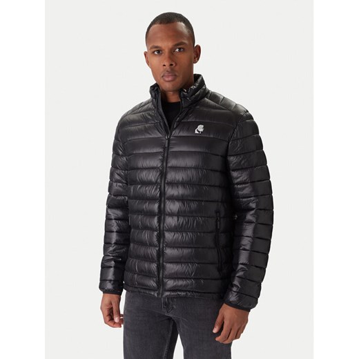 KARL LAGERFELD Kurtka przejściowa Blouson 505400 554590 Czarny Regular Fit ze sklepu MODIVO w kategorii Kurtki męskie - zdjęcie 187285592