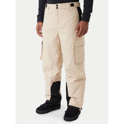 Guess Spodnie narciarskie M5BB77 WF182 Beżowy Regular Fit ze sklepu MODIVO w kategorii Spodnie męskie - zdjęcie 187285652