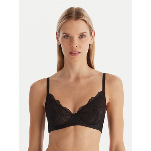 Ysabel Mora Biustonosz z fiszbiną 10776 Czarny ze sklepu MODIVO w kategorii Biustonosze - zdjęcie 187285671