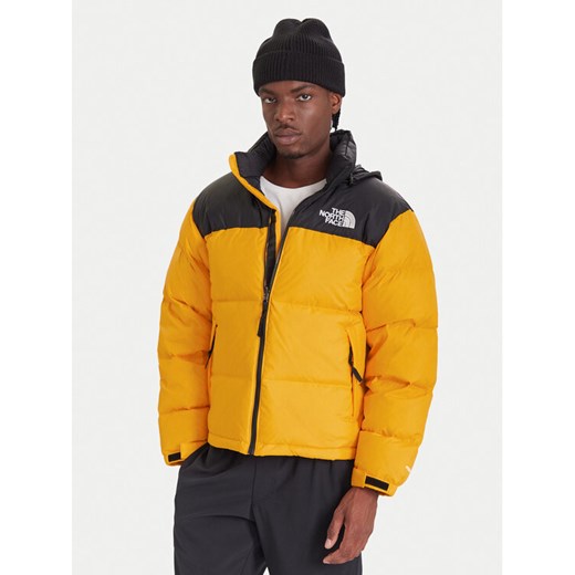 The North Face Kurtka puchowa 1996 Retro Nuptse NF0A3C8D Żółty Loose Fit ze sklepu MODIVO w kategorii Kurtki męskie - zdjęcie 187285691